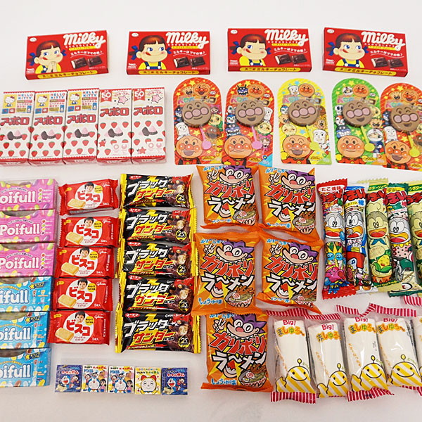 卓上ミニ千本つり用　お菓子　50個セット【軽減税率対象商品】 / 縁日 お祭り イベント 千本釣り