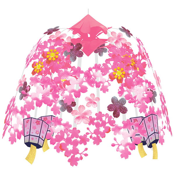 桜祭りぼんぼり提灯 ２０個 ぼんぼり提灯[ちょうちん] 桜 30cm まとめ買い20ヶセット｜季節