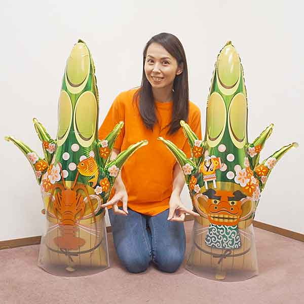 楽天市場】お正月装飾 扇飾り門松 H26cm｜正月 飾り