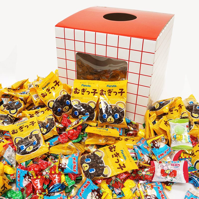 むぎっ子と飴・お菓子つかみどり　景品セット　450個　【サステナブルイベント】