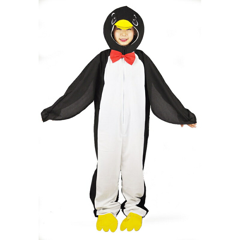 1980円 楽天1位 顔出し着ぐるみ ペタペタペンギン 男女兼用 アニマル 着ぐるみ