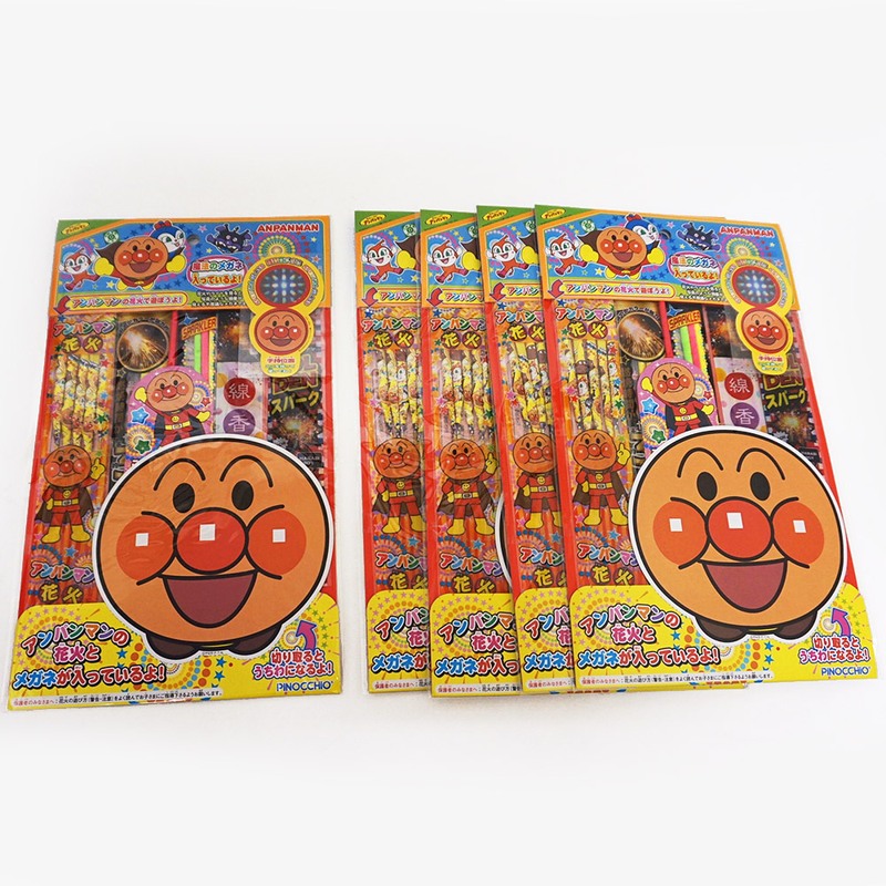 アンパンマン花火　5個セット / 景品 粗品 プレゼント 花火 はなび 夏
