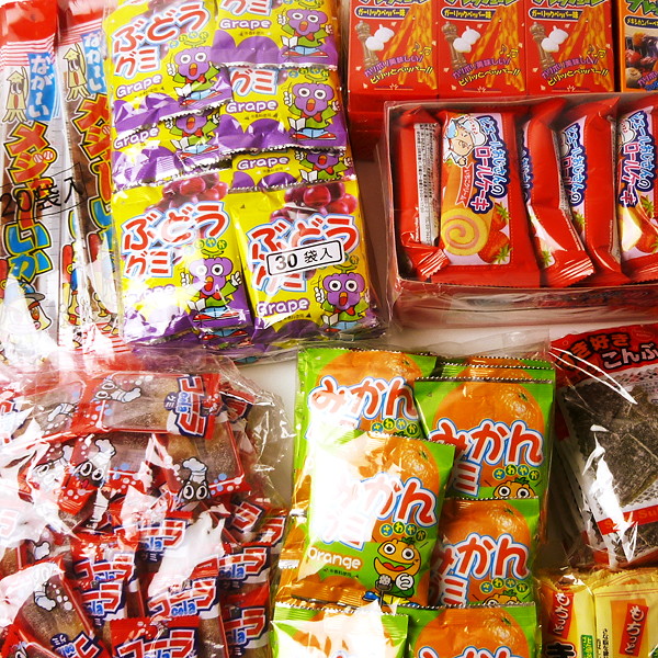 楽天市場 昔なつかしい駄菓子屋さんお菓子 お買得532個セット 軽減税率対象商品 販促イベント屋