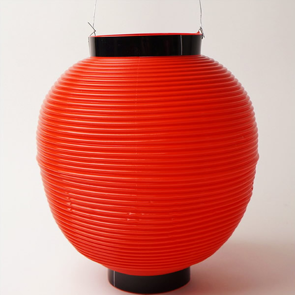 楽天市場】お祭り用品 大量購入割引ポリ提灯（ちょうちん） 八丸（赤