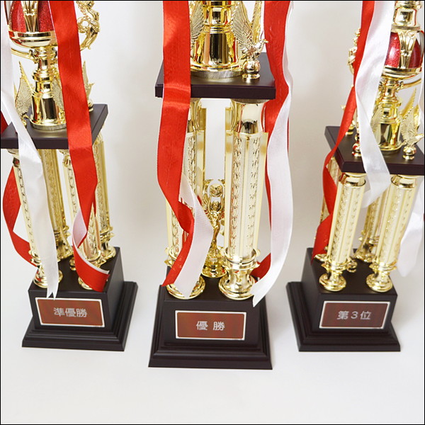楽天市場 トロフィー3本セットのレンタル 大型商品160cm以上 販促イベント屋