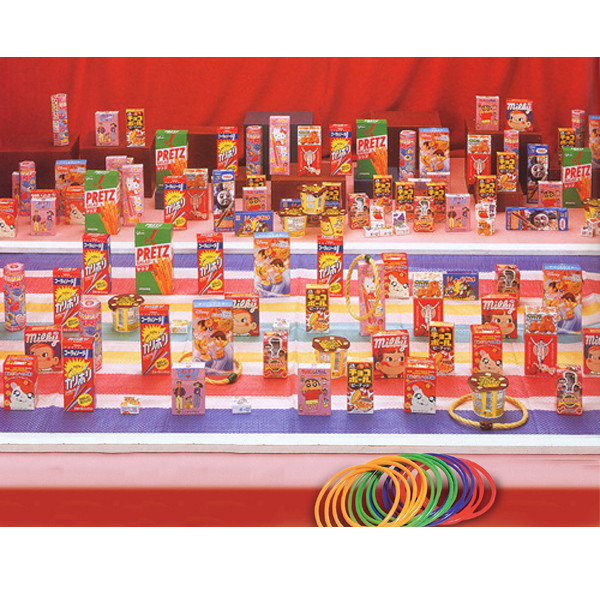 お菓子輪投げ大会　お菓子景品190個【お祭り景品・縁日】｜販促イベント屋