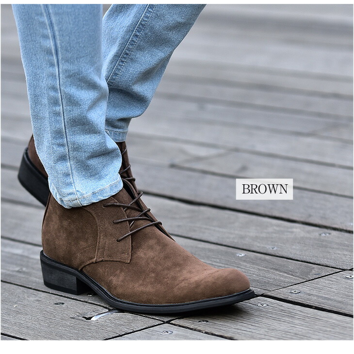 楽天市場 ブーツ メンズ 靴 チャッカブーツ スエード スウェード メンズブーツ ショートブーツ 黒 ブラック ベージュ ブラウン グレー おしゃれ お洒落 カジュアル ビジネス ビジネスシューズ ビター系 春 春服 春物 春夏 Joker