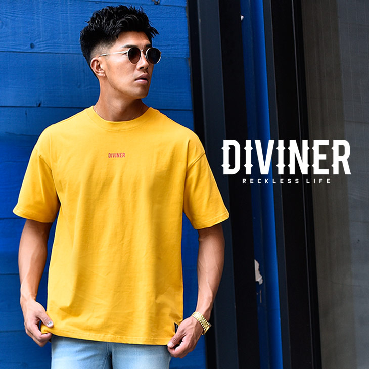 楽天市場 Diviner ディバイナー Tシャツ メンズ ロング丈 ロング カットソー 半袖 ゆったり 厚手 おしゃれ 大きいサイズ お兄系 黒 白 ブラック ホワイト コットン ストリート ビッグ ビッグシルエット ブランド 悪羅悪羅 オラオラ系 大きいサイズ Ll Xl Joker