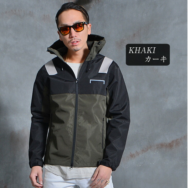 ブランド雑貨総合 マウンテンジャケット シェルパーカー ジャケット マンパ 防寒 メンズ マウンテンパーカー ゴッサムニューヨーク Nyc Gotham Nyc ゴッサム アウター ビター系 Bitter オラオラ系 お兄系 メンズファッション 服 Xl Ll 大きいサイズ ベージュ カーキ