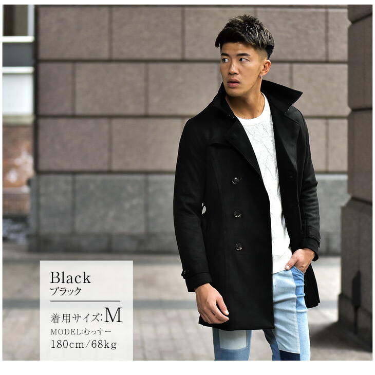 定価から3０ オフ トレンチコート メンズ トレンチ ロングコート 夏新作 ロング丈 ロング コート ビジネスコート ビジネス ダブル アウター カジュアル 黒 21新作 Ggjapan Jp