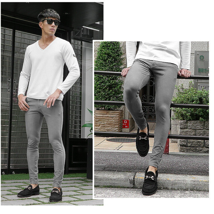 楽天市場 スキニーパンツ メンズ スキニー メンズスキニーパンツ ストレッチパンツ ボトムス オシャレ 黒スキニーパンツ ブラック ストライプ 白 ホワイト タイト 細い 大きいサイズ Ll Xl ピチピチ 冬 冬服 冬物 伸縮 Joker