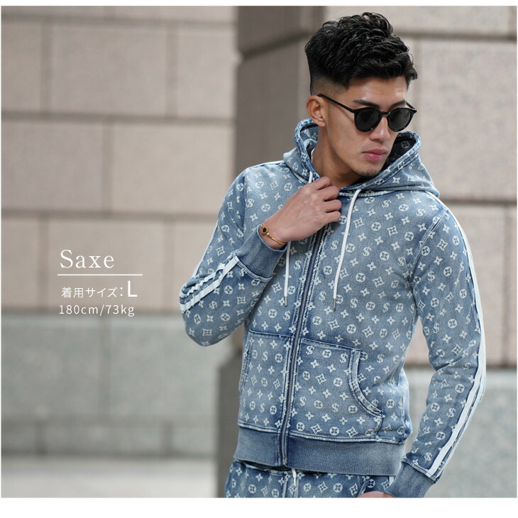 パーカー メンズ 快適 汗 スウェットジーンズ デニム はね除けるデニム 態度逕路 ライン 長袖 ジップパーカー 運動服 お部屋ウェア ワンマイルウェア 充分大いさ Ll Xl プルオーバー 商標 アウター トップス Joker 九夏 夏服 夏物 Daemlu Cl