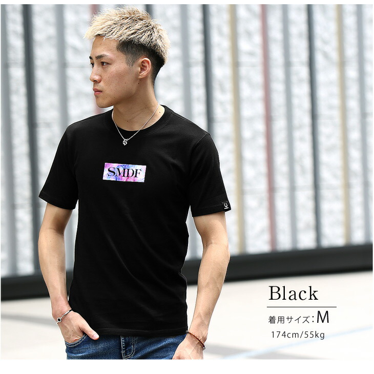 楽天市場 送料無料 ブランド Tシャツ メンズ おしゃれ ロゴ 半袖 カットソー 半袖tシャツ タイト 細め デザイン 秋 秋服 秋物 ちょいワル マッチョ オラオラ系 ビター系 白 黒 ホワイト ブラック 大きいサイズ Ll Xl Xxl Somediff Smdf サムディフ Joker