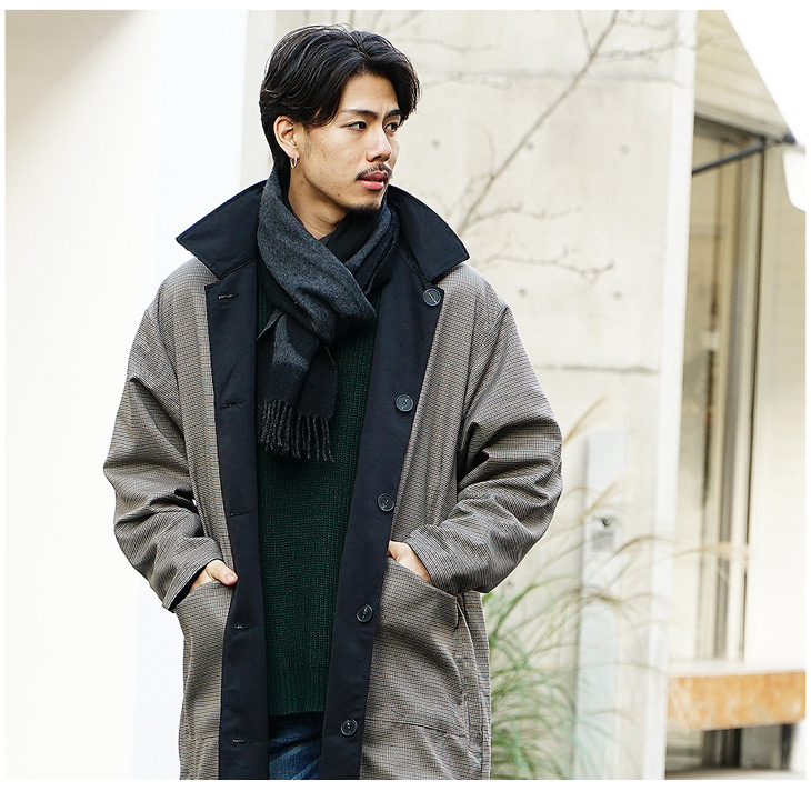 Engineered Garments ステンカラーコート メンズ | myglobaltax.com