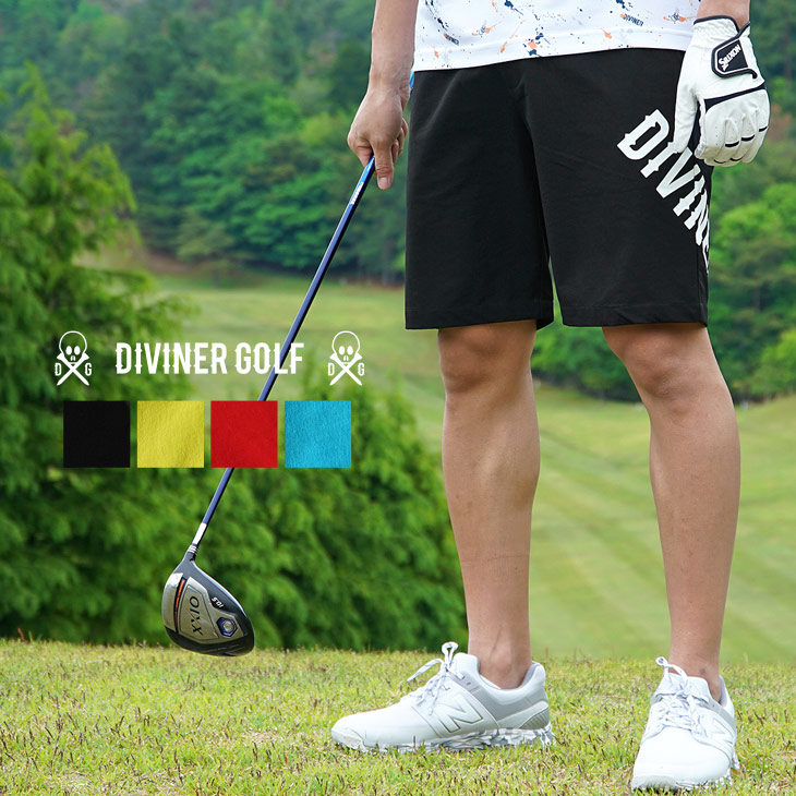 楽天市場 Diviner Golf ゴルフウェア メンズ ハーフパンツ 短パン パンツ 丈 ストレッチ 伸縮 大きいサイズ おしゃれ ブランド ショートパンツ コーディネート ボーダー ゴルフ服 コンペ 景品 夏 夏服 夏物 メンズファッション スポーツ カジュアル シンプル ディバ