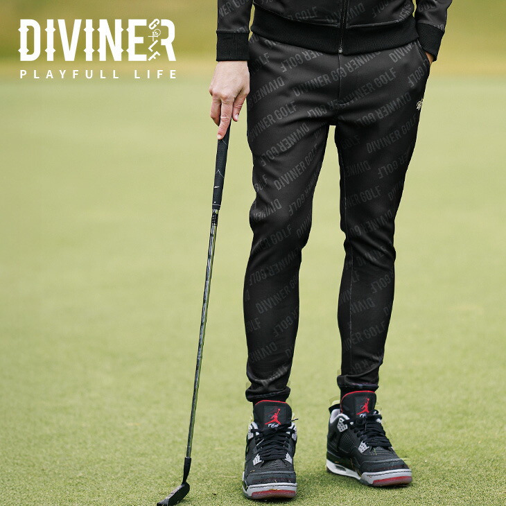 楽天市場】【DIVINER GOLF】 ゴルフウェア メンズ ジョガーパンツ