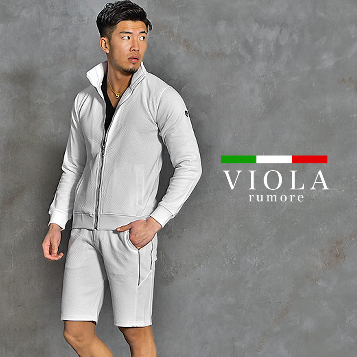 楽天市場 ヴィオラ セットアップ メンズ 上下セット ブランド スウェット スタンドジップ パンツ ハーフパンツ 細身 タイト 白 ホワイト 黒 ブラック 大きいサイズ Ll Xl お兄系 オラオラ系 Bitter系 ビター系 ビオラ ちょいワル 春 春服 春物 夏 夏服 夏物 春夏 P113