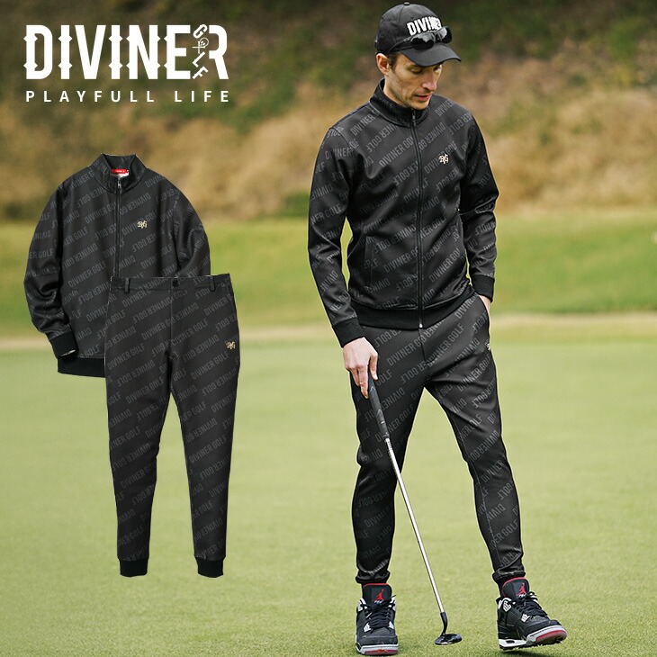 楽天市場】【DIVINER GOLF】 ゴルフウェア セットアップ メンズ
