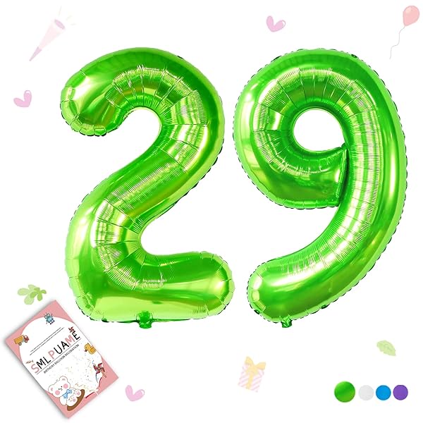 【楽天市場】数字 バルーン 40インチ 大きい バースデーバルーン【数字29】約90cm ナンバーバルーン 誕生日 風船 バースデー 飾り ...