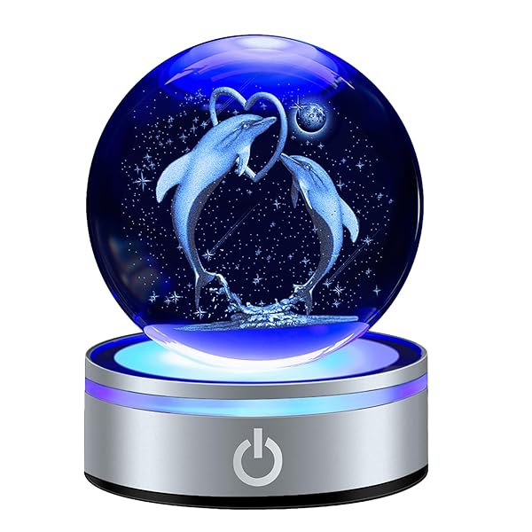 楽天市場】IFOLAINA 3D イルカ クリスタルボール 誕生日 プレゼント