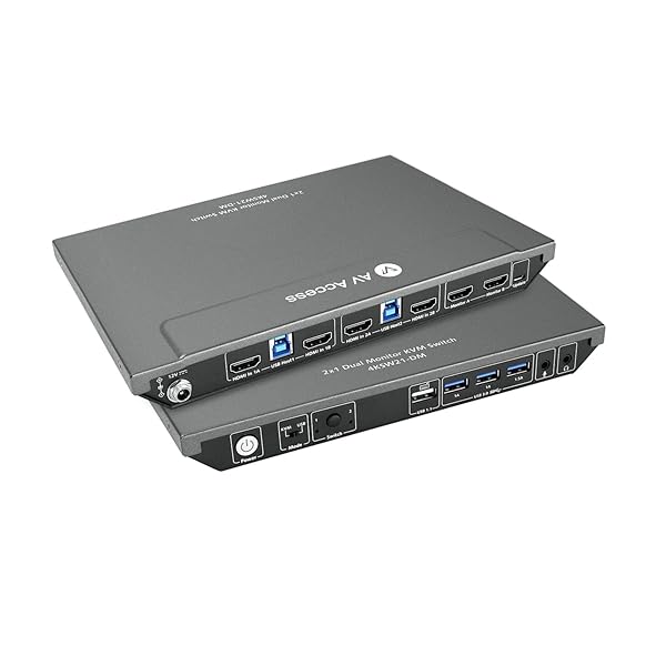 AV Access KVM取り替えっこ 管する2 台、電子計算機2 台、USB4 個、EDID、ホットキースイッチ、独立独行したマイコン取り締まる、4K@60サイクル HDMIデュアル管する、1 台または2 台のマイコンを同時に書きあらわす、Dell HP Share