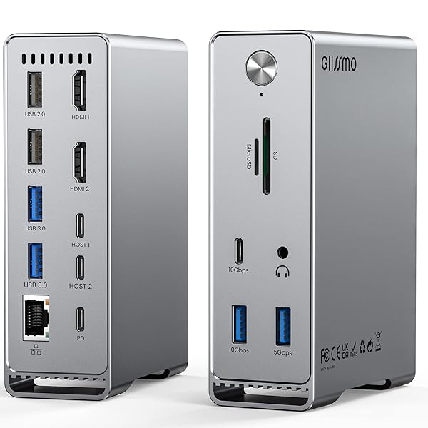 Macbook Pro/Air専用 14-IN-2 縛ステイション Type c Dock 3画面流行り物 トリプル見せびらかす相応う MST役立つこと 4K＠60サイクル HDMI界面 100W最終生産物 10Gbps USB-A界面 USB-C界面 U