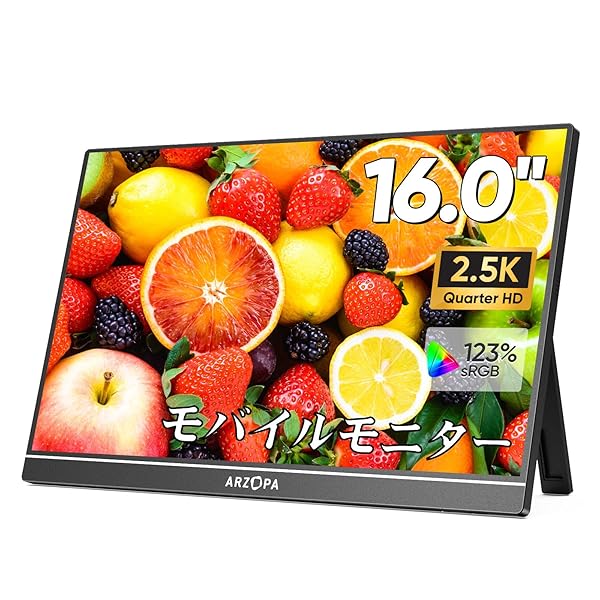 楽天市場】CNBANANモバイルモニター16インチ2.5K解像度(2520x1680