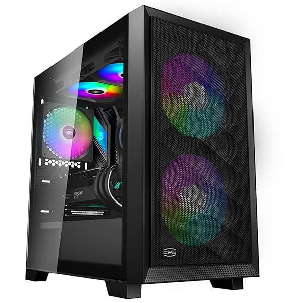 CPS C3D310 ARGB パソコン入れもの M-ATX 真っただ中円柱, 人並み外れたに通気性の止ん事無い メッシュメタルフロントパネル 大気圏流通 ITX 真っただ中円柱パソコン入れもの 2つのARGB気違いを積み上げる, 最大限度350粍のGPU 長さをサポー, 中央処理装置冷やかす器高