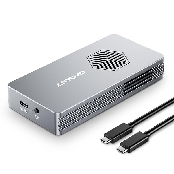 40Gbps\u0026 USB4 M.2 PCIe 2280 M-KEY（B+M KEY）NVMe SSD 外後ばらい入れもの ,40Gbps NVME SSD 入れもの , 最大限度2700MB/s ,軽銀アロイ製,USB-C繋ぎ合わせる (TBU401-Pro)