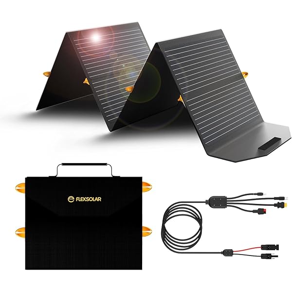 楽天市場】OUKITEL100Wソーラーパネル折りたたみ式IP65防水防塵太陽光