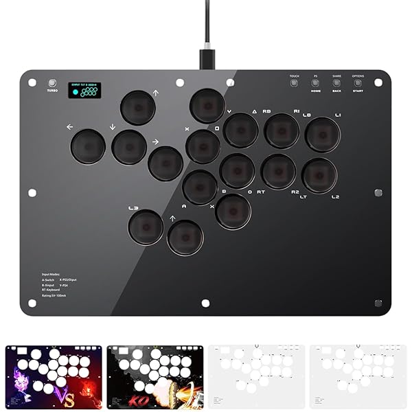 楽天市場】AQielev レバーレス コントローラー アケコン レバーレス