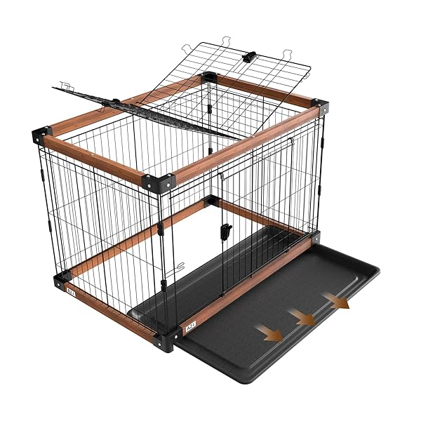 楽天市場】MEASUNM 犬ケージ 犬サークル 簡単組み立て ケージ