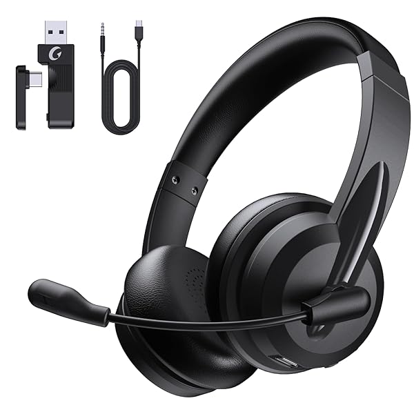 【4WAY繋ぎ合わせる】 無線電話尖端仕掛ける マイクロホン付き添い人 Bluetooth53/USB/Type-C/有線繋ぎ合わせる マイクミュート