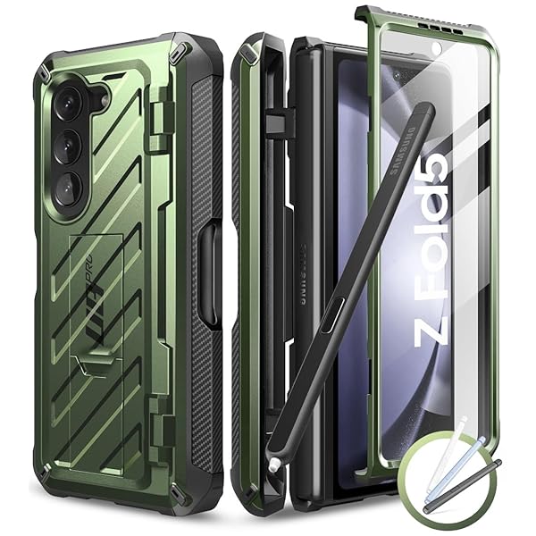 Galaxy Z Fold 5 5G (2023) 容れもの 全面保護すること 米軍MIL標準尺度手に入れる 保護すること写真フィルム付き添い人 Z Fold5 / SC-55D / SCG22用
