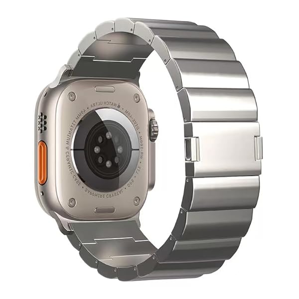 互換性のない for apple watch ダンス楽隊 チタン製 磁石式クラスプ 取りはずし名取り草 合わせる物の具