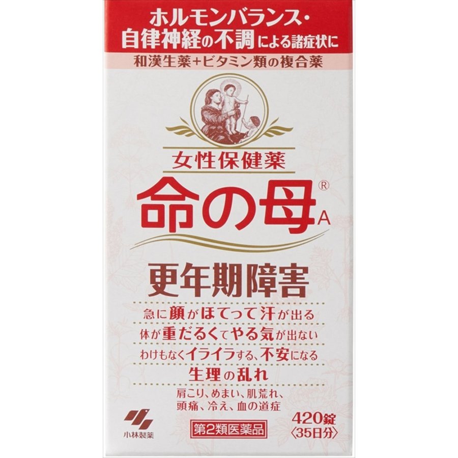 【第2類医薬品】小林製薬　命の母A　420錠×3個