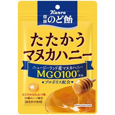 カンロ 健康のど飴たたかうマヌカハニー 80G×48個