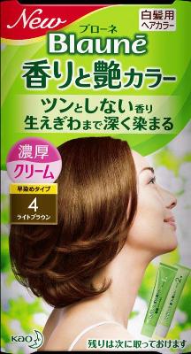 花王 ブローネ 香りと艶カラークリーム 4 1組×24個