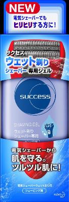 花王 サクセス　ウェット剃りシェーバー専用ジェル 180ｇ×24個 【送料無料】