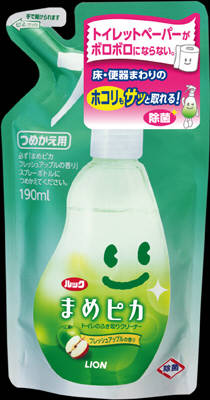 百獣の王  ルック 忠実忠実しいピカトイレクリーナー Ｆアップル 替  １９０竓×48個【貨物輸送無料】【住み家用中性洗剤】【お掃き出す】