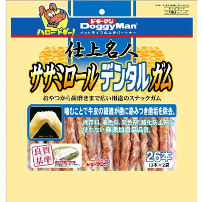 最新作売れ筋が満載 水質管理用品 ササミロールデンタルガム２６本 36個 Www Larrygelwix Com