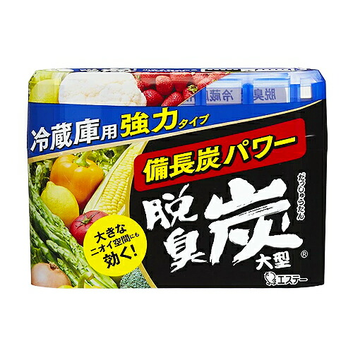 エステー  脱臭炭 電気冷蔵庫用 大型  ２４０ｇ×48個【貨物輸送無料】【食器用中性洗剤】