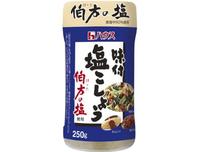 ハウス食品 味付塩こしょう伯方の塩２５０ｇ ×40個【送料無料】
