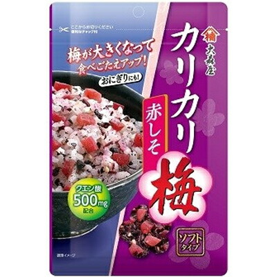 大森屋　大森屋　カリカリ梅赤しそ　袋４０ｇ×60個　【送料無料】
