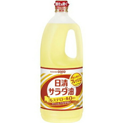 【全商品ポイント５倍 5/23(金)20:00～5/24(土)23:59】日清オイリオ　日清油　サラダ油　１３００ｇ　ペット×10個　【送料無料】