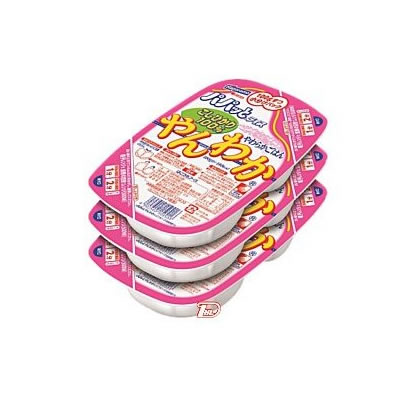 【全商品ポイント５倍 5/23(金)20:00～5/24(土)23:59】はごろもフーズ　パパッとライス やわらかごはん ３食×8個×2セット