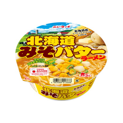ヤマダイ ニュータッチ 北海道みそバターラーメン 12個 Jurisaxis Com