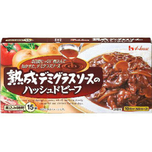 ハウス食品 熟成デミグラスのハッシュドビーフ１６０ｇ&times;40個｜ディスカウントストア　てんこもり