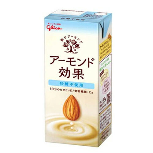 江崎グリコ　アーモンド効果　砂糖不使用 ２００ｍｌ×７２個　（常温商品） 6,695円