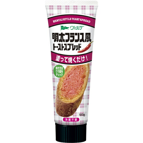 アヲハタ　ヴェルデ　明太フランス風トーストスプレッド　１００ｇ×１６個